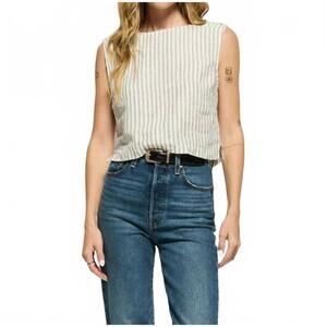 NEW NATION LTD cara stripe tank top in multi